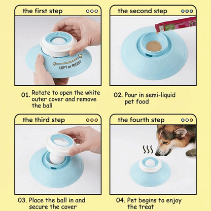 PawzHaven™  Pet Lick Feeder Bowl