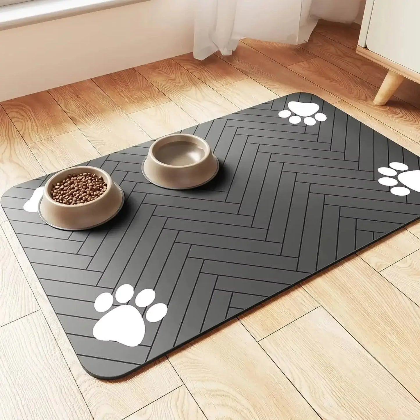 PawzHaven™ Absorbent Pet Feeding Mat