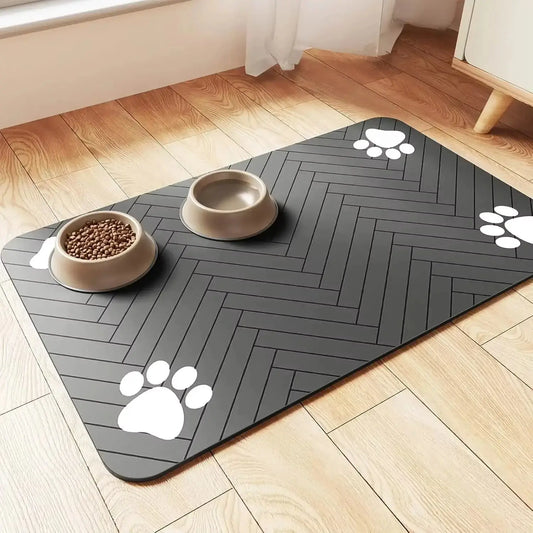 PawzHaven™ Absorbent Pet Feeding Mat