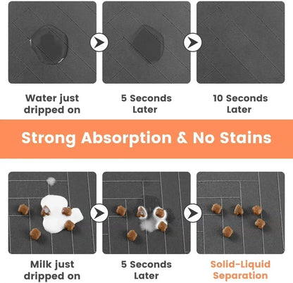 PawzHaven™ Absorbent Pet Feeding Mat