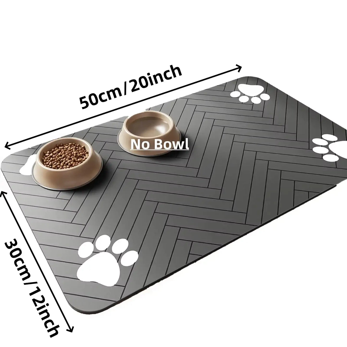 PawzHaven™ Absorbent Pet Feeding Mat
